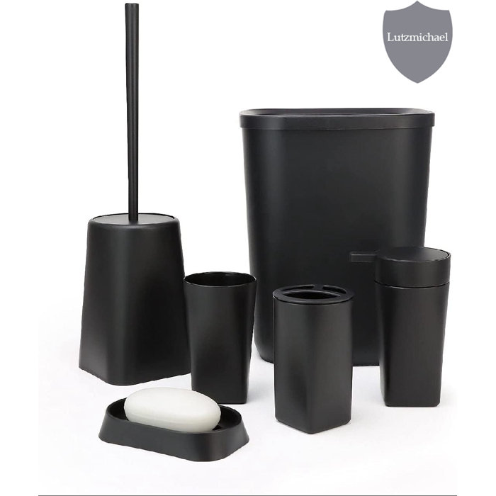 Latitude Run® 6 Piece Bathroom Accessory Set Wayfair